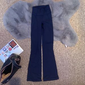Lululemon Navy Blue Flare Leggings